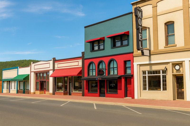 Colorful House Facade