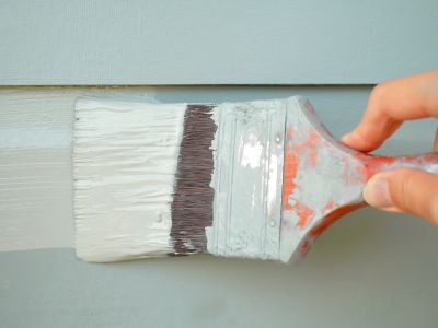 Spring Siding Painting